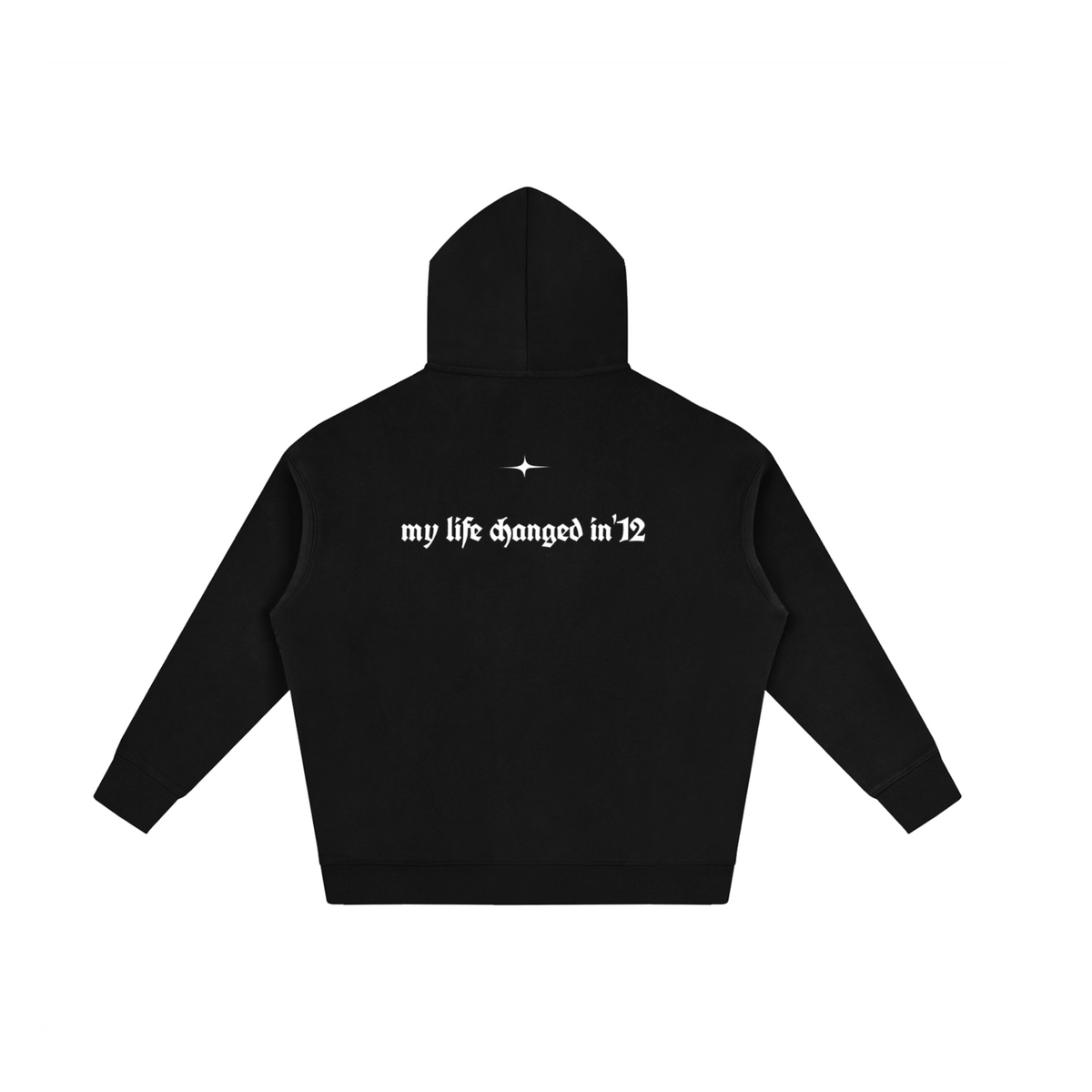 life changed hoodie [black]